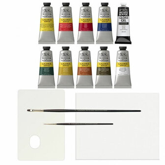 Winsor &amp; Newton Galeria Acrylic Complete Set 4