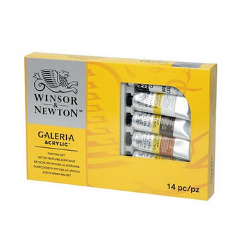 Winsor &amp; Newton Galeria Acrylic Complete Set 6