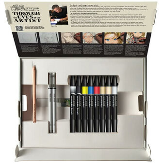 Winsor &amp; Newton Mixed Media Manga Set 2