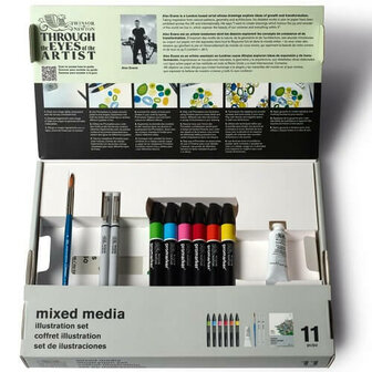 Winsor &amp; Newton Mixed Media Illustration Set 1