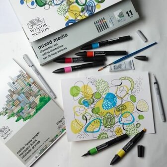 Winsor &amp; Newton Mixed Media Illustration Set 5