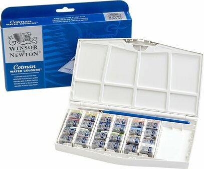 Winsor &amp; Newton Cotman Deluxe Sketchers pocketbox 16 napjes