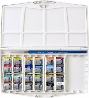 Winsor &amp; Newton Cotman Deluxe Sketchers pocketbox 16 napjes