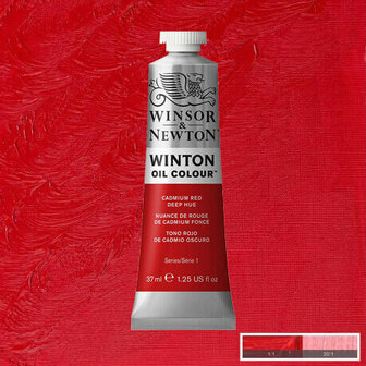 Winton Olieverf 37ML Cadmium Red Hue nr6 098