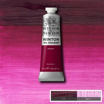 Winton Olieverf 37ML Permanent Magenta nr28 380