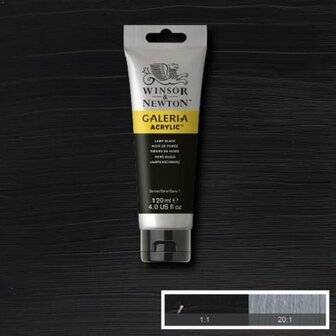 Galeria Acrylverf 120ml Lamp Black 337