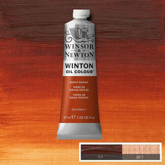 Winton Olieverf 37ML Burnt Sienna nr2 074