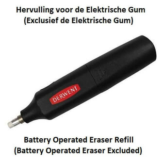 Derwent Elektrische Gum Navulling 30 stuks B