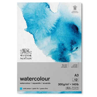 Winsor &amp; Newton Aquarel Papier A3 Gelijmd