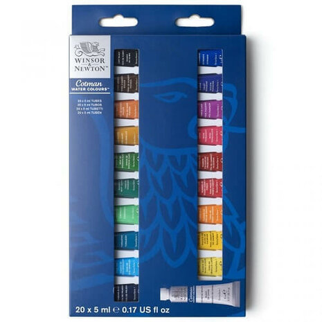 Winsor & Newton Cotman Tubes Collection 20x5ml