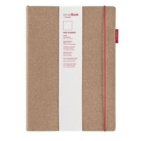 Sensebook Red Rubber