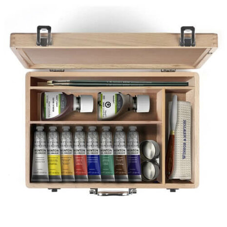 Winsor & Newton Winton Oil Woodbox