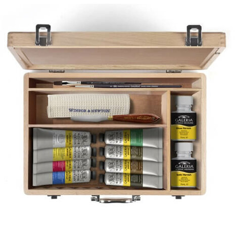 Winsor & Newton Galeria Acrylic Woodbox 2