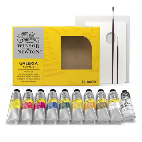 Winsor & Newton Galeria Acrylic Complete Set 2