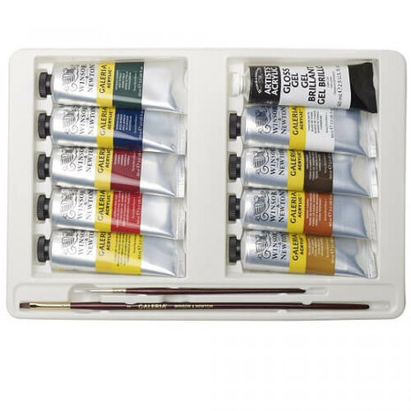 Winsor & Newton Galeria Acrylic Complete Set 5