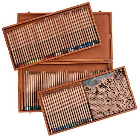 Derwent Lightfast Woodbox Potloden 100 delige set 3