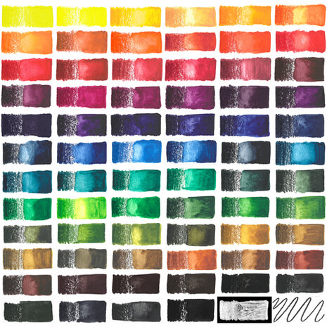 Derwent Inktense Potloden 12 delige set 6