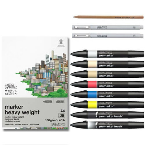 Winsor & Newton Mixed Media Manga Set 1