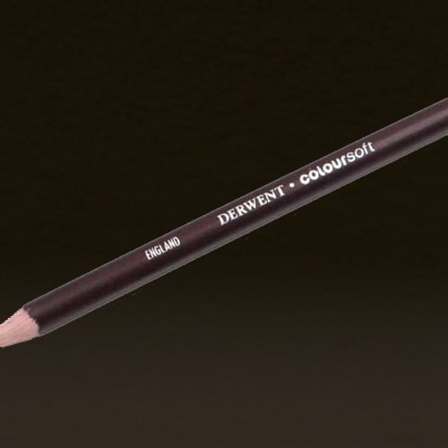 Vuoi acquistare Derwent Coloursoft Pencil Black 650? -  Canvas-Schildersdoeken